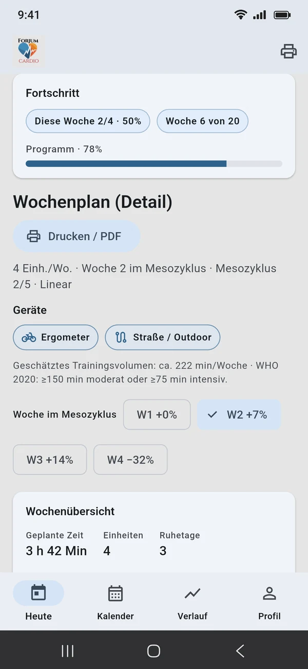 Android · Woche