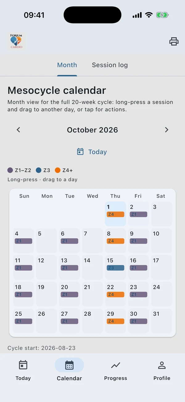 iPhone · Calendar