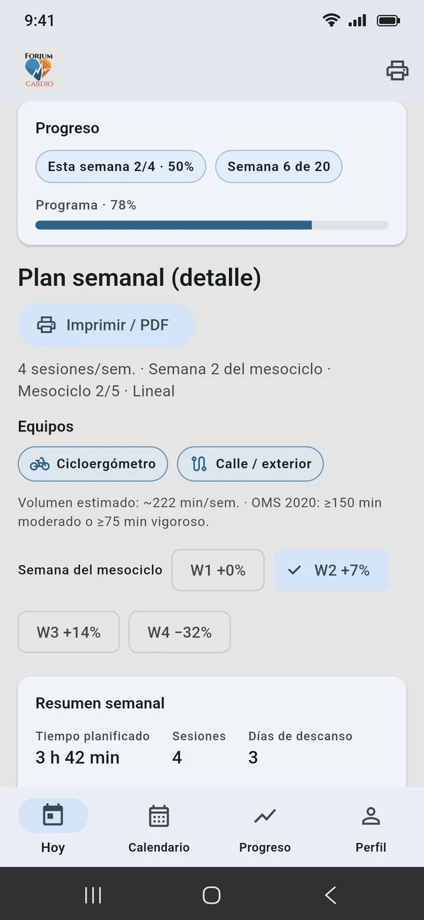 Android · Semana